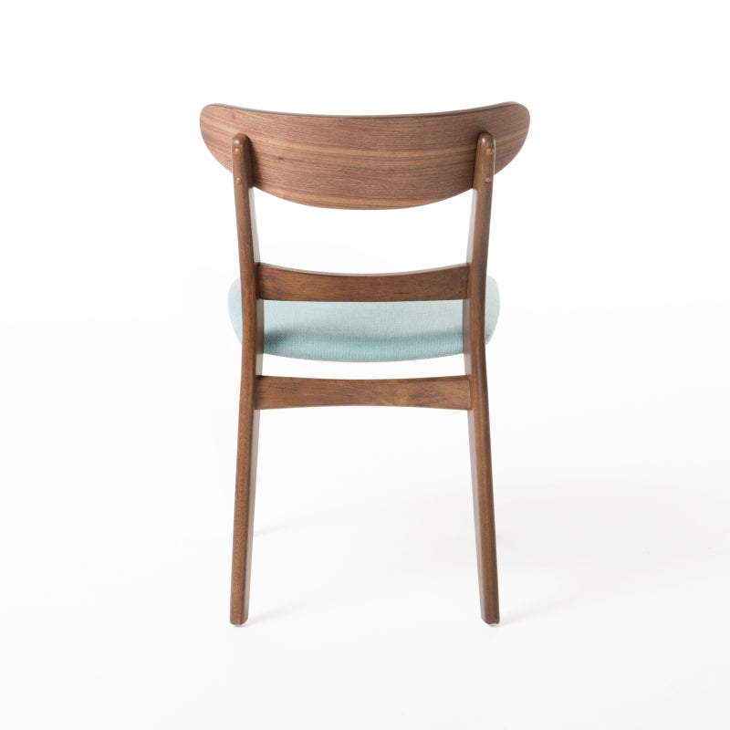 2 Pieces Dining Chairs, Solid Wood, Mint