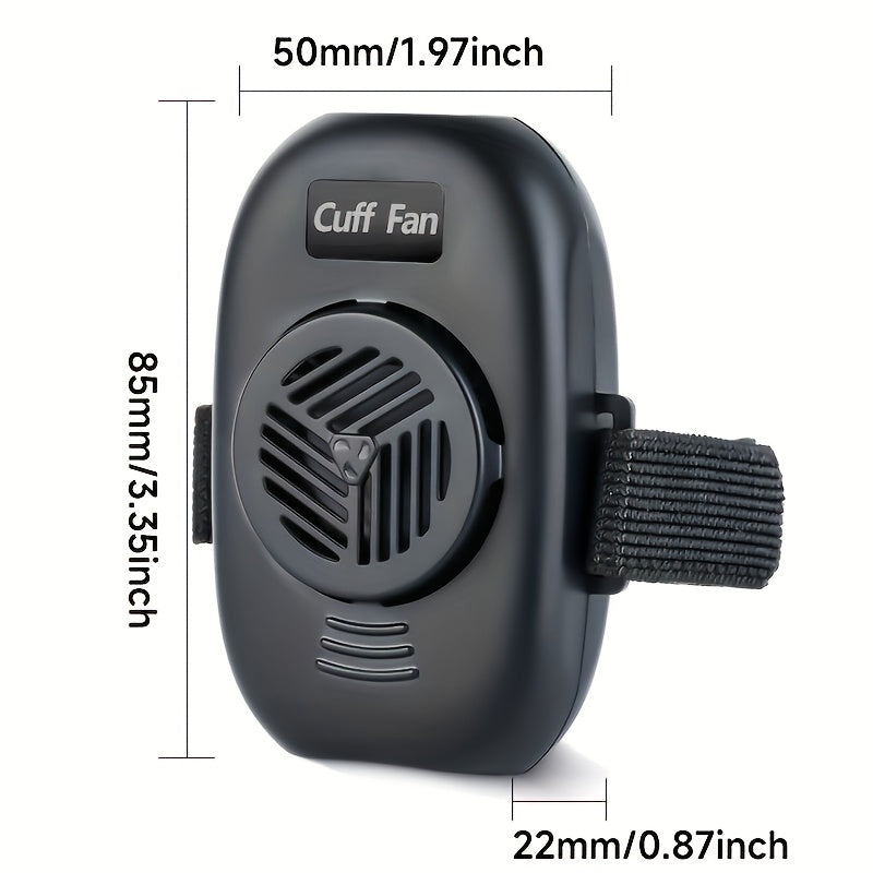 [Mini Portable Fan] Portable Mini Handheld Bladeless Personal Fan, Arm Cuff Fan, Neck Fan Charging | Suitable For Outdoor Travel, Fishing, And Outdoor Work