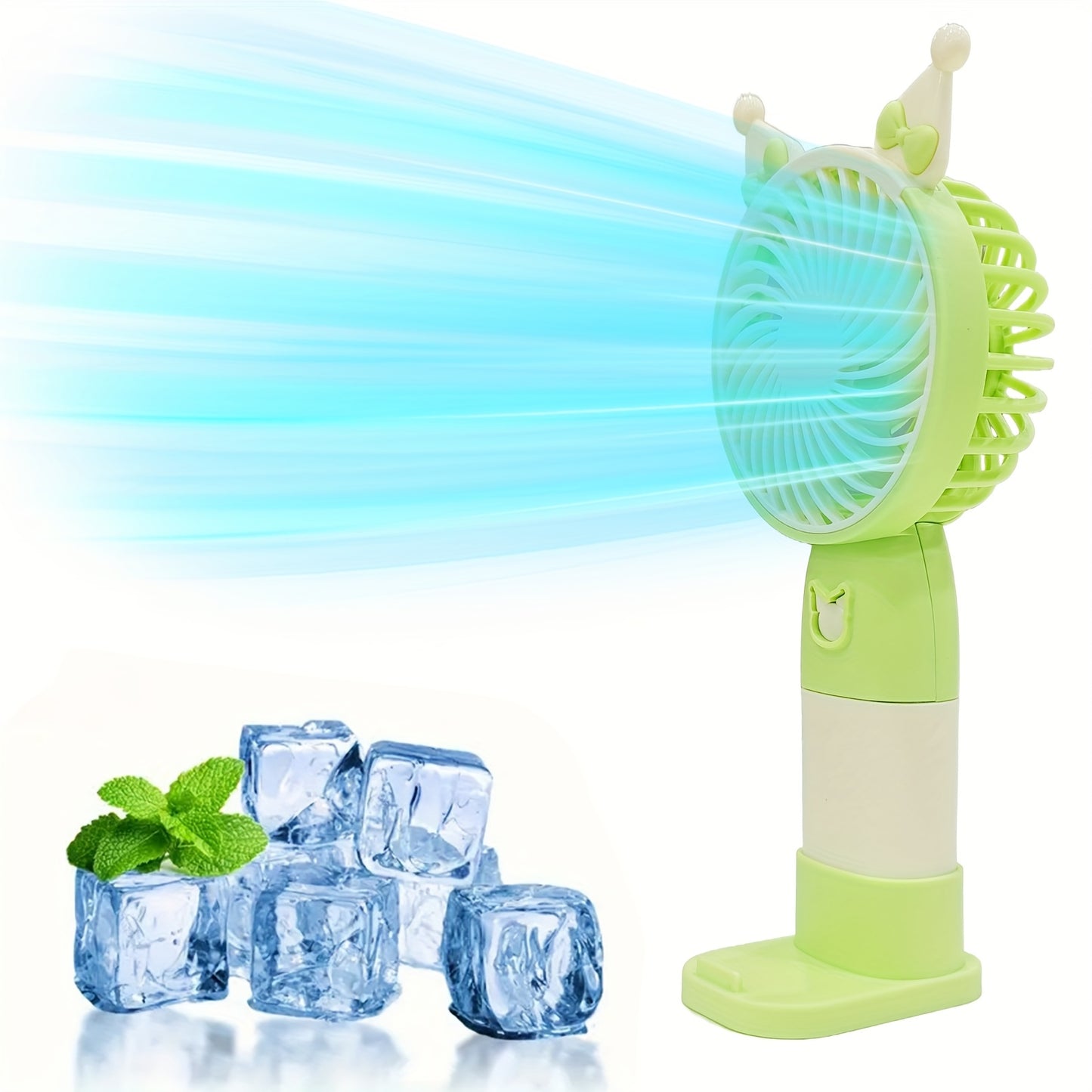 1 New Mini USB Rechargeable Handheld Portable Fan, 3-Speed Adjustable High Wind, Stylish Design, Ultra-Quiet, Suitable for Office, Outdoor, Travel, and Camping, Perfect Gift Choice and Best Companion for Summer Travel