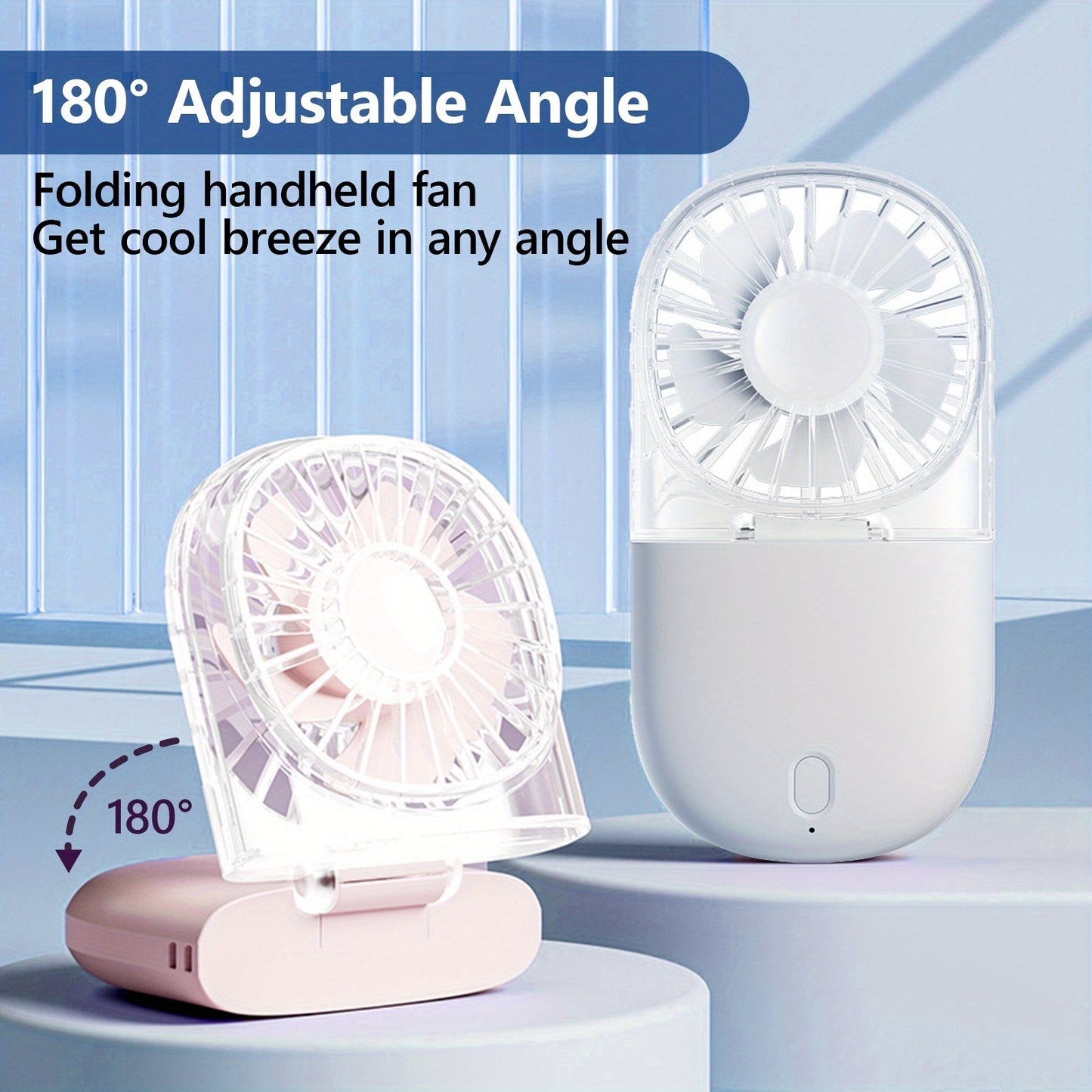 Neck coolerneck Fan with Lanyard - 5 Speed Settings, USB Rechargeable 1200mAh Battery, Ajust the angle 0-180°, Lightweight & Compact Design for Outdoor, Camping, Dorm, Office, and Travel - Portable Outdoor hanging eyelash fan, air conditioners fan