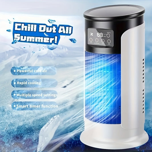 Portable Air Conditioner with 3-in-1 Function Cooler, Humidifier and Cooling Fan, Fashionable for Today's Times, Ideal Gift